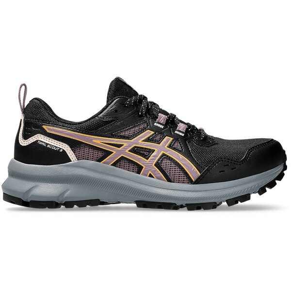 ASICS アシックス レディース スニーカー  【ASICS Trail Scout 3 Black Dusty Mauve (Women)】  サイズ US_6(23.0cm) Black/Dusty Mauve