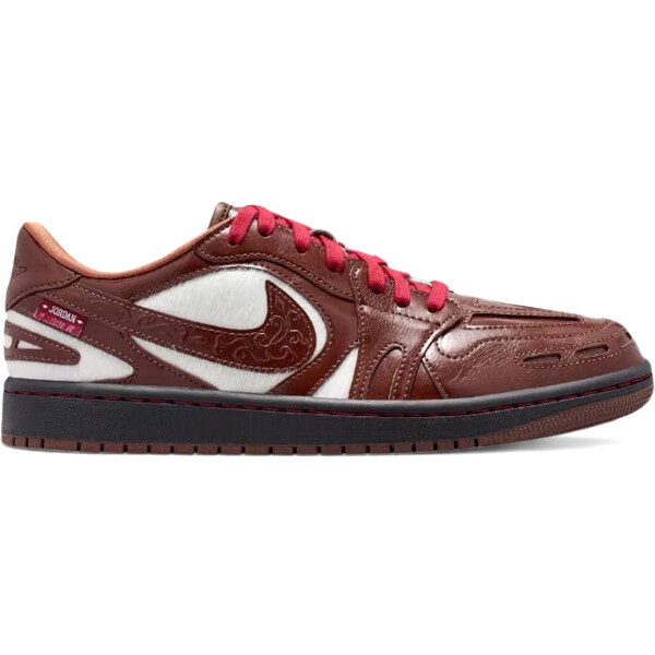 Jordan ジョーダン レディース スニーカー  【Jordan 1 Low Method of Make V3 Year of the Horse (Women\u0027s)】  大いさ US_W_10.5 Light Chocolate/Light Chocolate/Black/Dusty Peach/Sail/Team Crimson スニーカー-靴