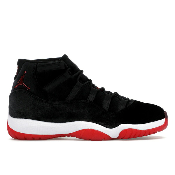 Jordan ジョーダン レディース スニーカー  【Jordan 11 Retro Bred Velvet (Women\u0027s)】  大いさ US_7(24.0珊) Black/Gym Red/White スニーカー-レディース靴