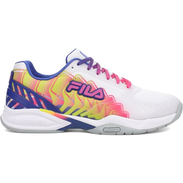 Fila フィラ レディース スニーカー  【Fila Volley Zone PBF White Pink Blue (Women)】  サイズ US_W_11 White/Pink/Blue