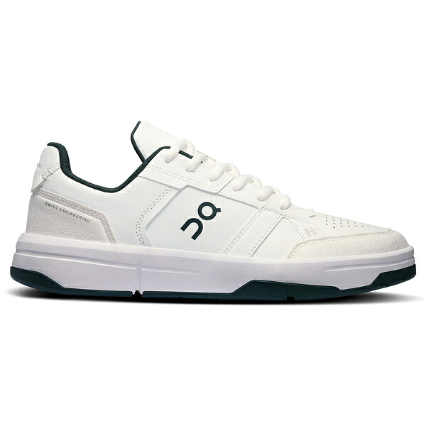 On オン レディース スニーカー  【On The Roger Clubhouse White Evergreen (Women\u0027s)】  大いさ US_5(22.0糎) White/Evergreen レディース靴-スニーカー