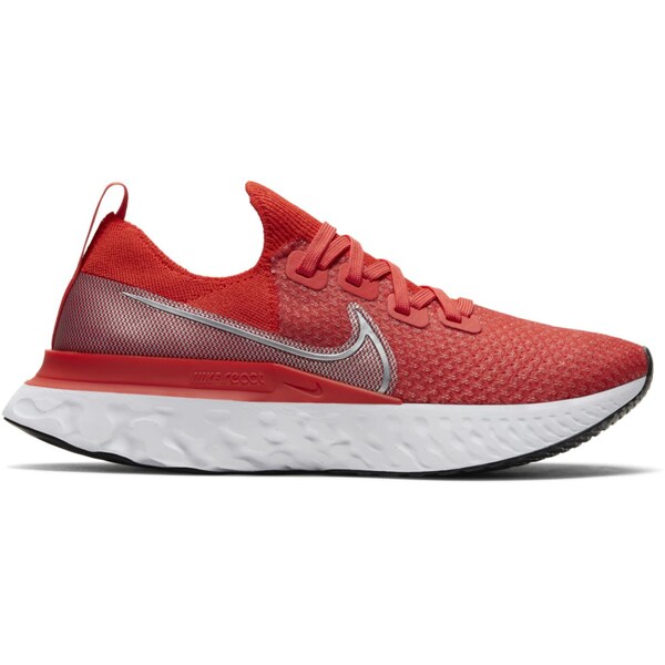 Nike ナイキ レディース スニーカー  【Nike React Infinity Run Flyknit Chile Red (Women\u0027s)】  大いさ US_9.5(26.5珊) Chile Red/University Red/Black/Metallic Silver 靴-スニーカー-レディース靴