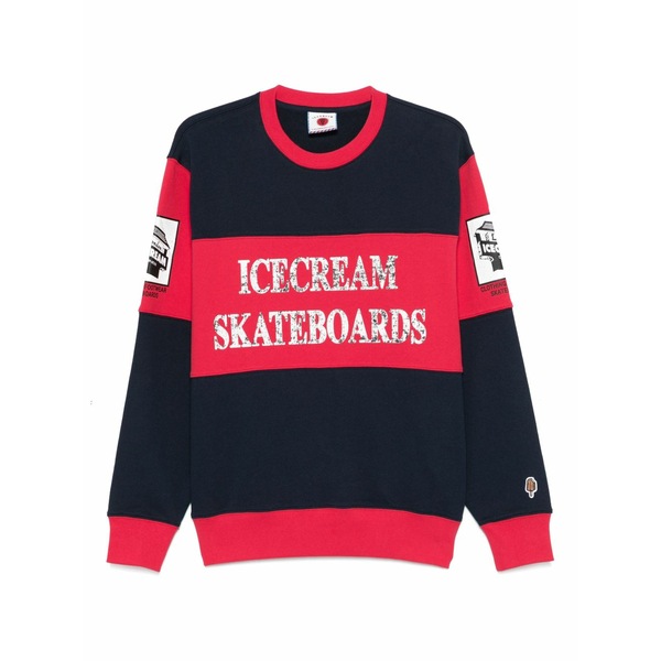 アイスクリーム メンズ パーカー・スウェットシャツ アウター World tour sweatshirt Blue｜asty