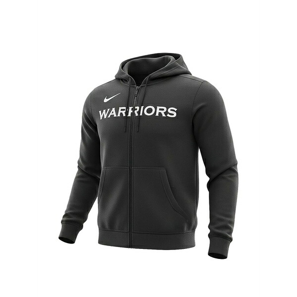 ナイキ レディース パーカー・スウェットシャツ アウター Golden state warriors zip-up hoodie Black|asty