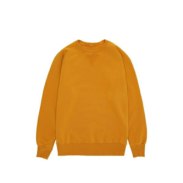 フォルテラ メンズ パーカー・スウェットシャツ アウター Raglan crew neck sweatshirt Orange｜asty