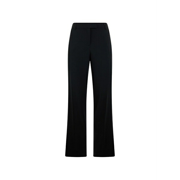 モスキーノ レディース カジュアルパンツ ボトムス Straight-leg trousers Black｜asty