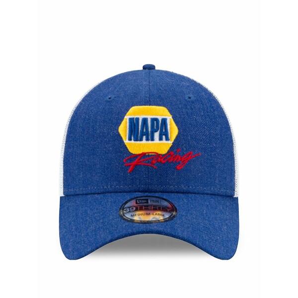 ニューエラ メンズ 帽子 アクセサリー X chase elliot 39thirty napa racing cap Blue｜asty