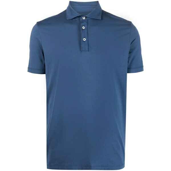 アルテア メンズ ポロシャツ トップス Short-sleeve polo shirt Blue｜asty