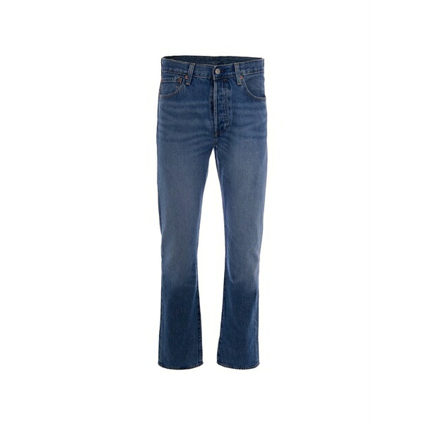 リーバイス メンズ デニムパンツ ボトムス 501 straight-leg jeans Blue｜asty 27,820円