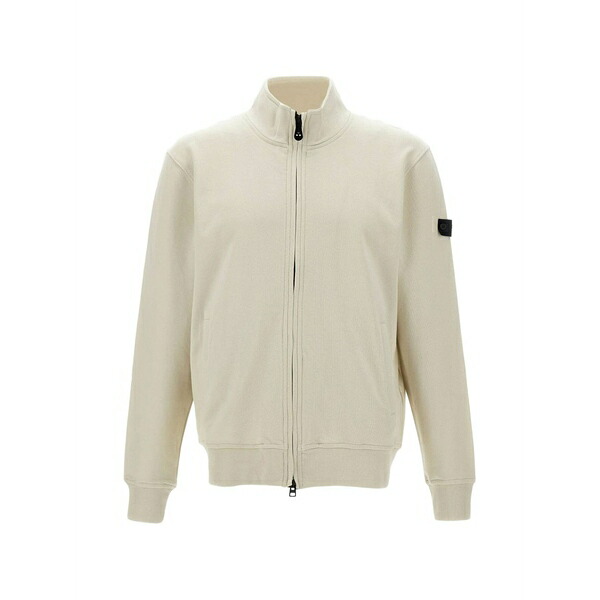 ピューテリー メンズ パーカー・スウェットシャツ アウター New altair zip-up sweater Neutrals|asty