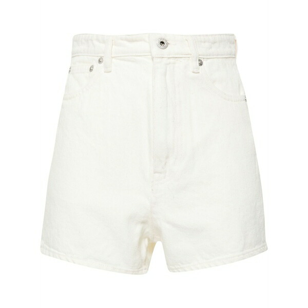 ケンゾー レディース カジュアルパンツ ボトムス High-rise cotton shorts White｜asty 42,120円
