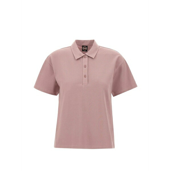 コルマール レディース ポロシャツ トップス Cotton-piqu£ polo shirt Pink|asty