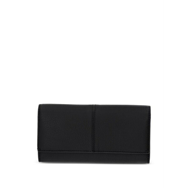 マルコポーロ レディース 財布 アクセサリー Leather wallet Black|asty