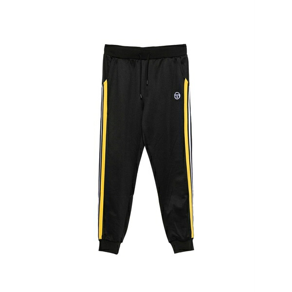 セルジオ・タッキーニ メンズ カジュアルパンツ ボトムス Logo-embroidered track pants Black｜asty 25,350円