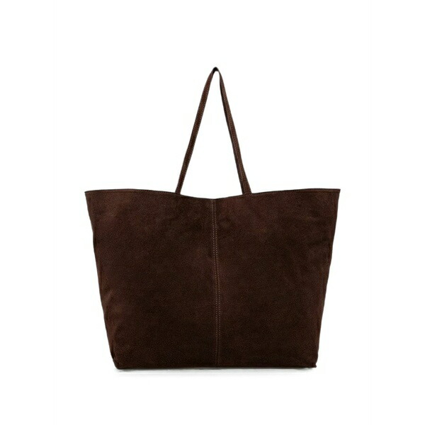 ヴィコロ レディース トートバッグ バッグ Large suede tonal-stitching tote bag Brown｜asty 48,480円