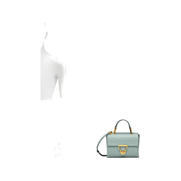 コチネレ レディース ショルダーバッグ バッグ D-ring top-handle satchel Blue|asty