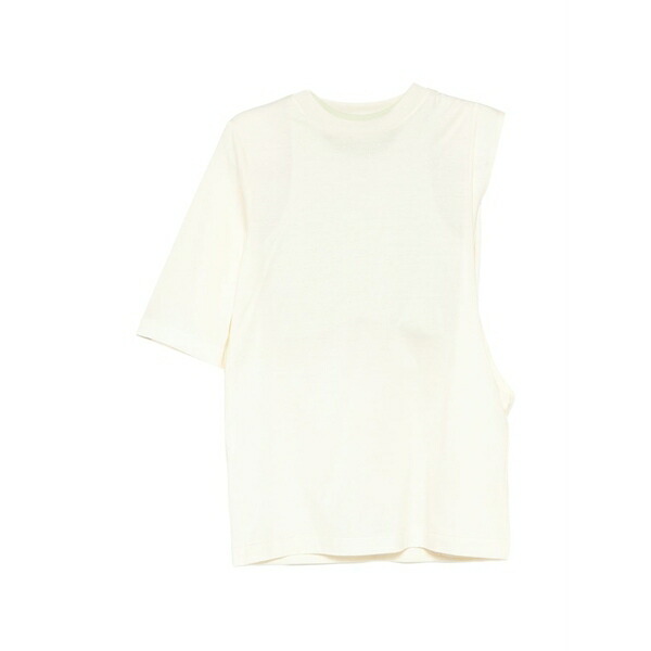 トーガ レディース Tシャツ トップス Asymmetry top Neutrals｜asty