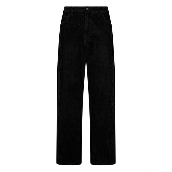 ロベルトカヴァリ メンズ デニムパンツ ボトムス Button-fastening jeans Black|asty