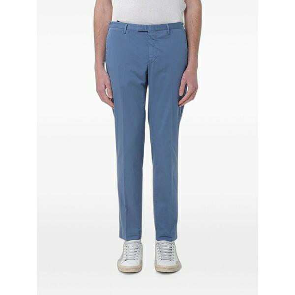 PTトリノ メンズ カジュアルパンツ ボトムス Slim-cut chino pants Blue｜asty