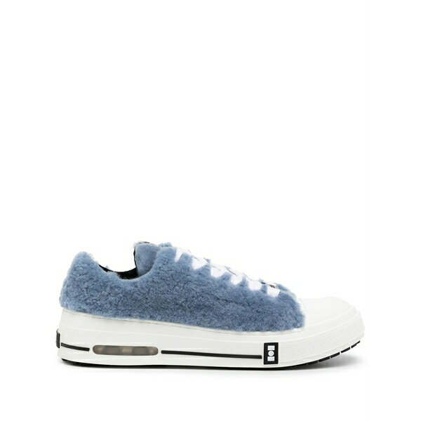 ナミアス メンズ スニーカー シューズ Five-o logo-patch sneakers Blue｜asty