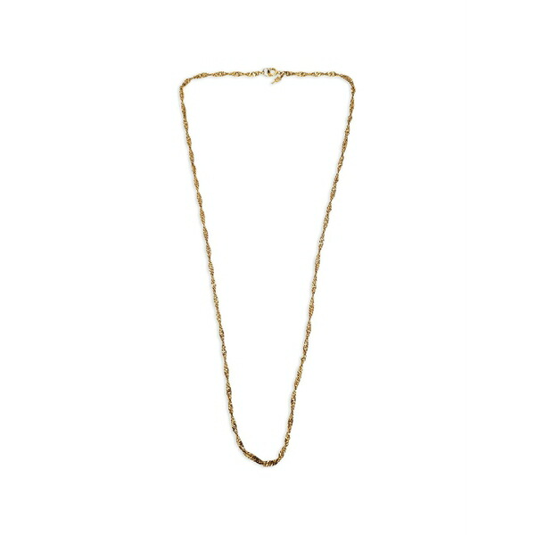 マディソン レディース ネックレス・チョーカー・ペンダントトップ アクセサリー Twisted rope-chain necklace Gold｜asty