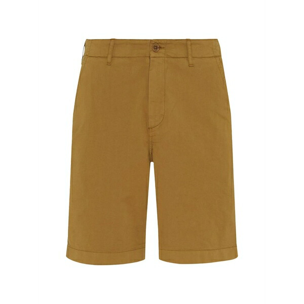 ヴィルブレクイン メンズ カジュアルパンツ ボトムス Satin-cotton bermuda shorts Brown｜asty