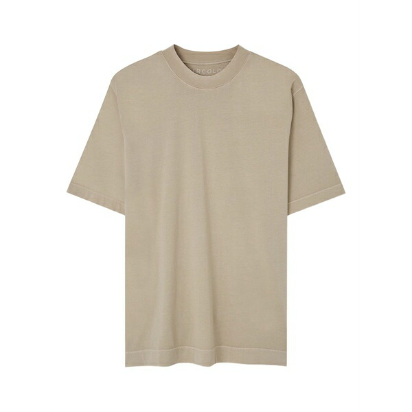 チルコロ1901 メンズ Tシャツ トップス Cotton t-shirt Neutrals｜asty 28,656円