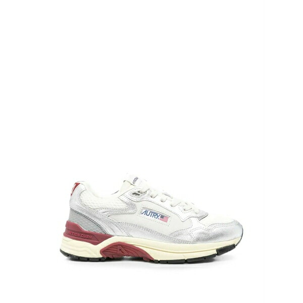 オートリー レディース スニーカー シューズ Hyperway metallic sneakers Neutrals｜asty