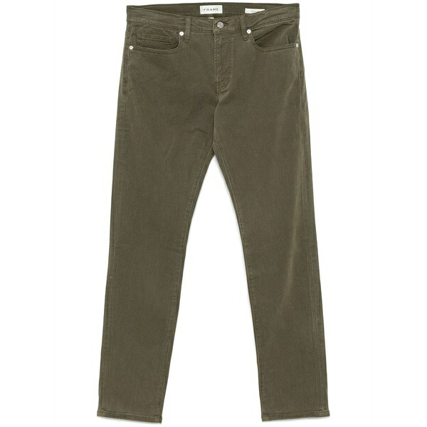 フレーム メンズ デニムパンツ ボトムス L'homme jeans Green｜asty