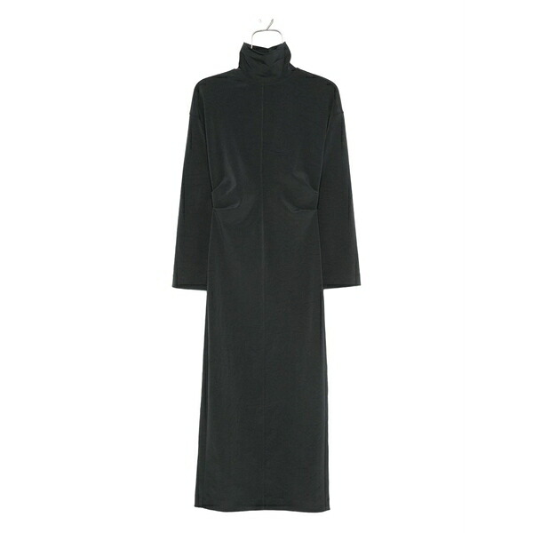 ナヌーシュカ レディース ワンピース トップス Draped turtleneck maxi dress Blue｜asty