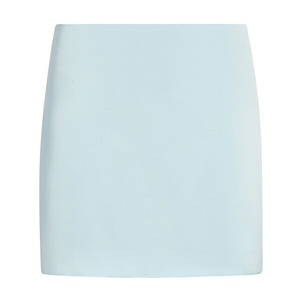 サンクアセプト レディース スカート ボトムス Doris satin miniskirt Blue|asty