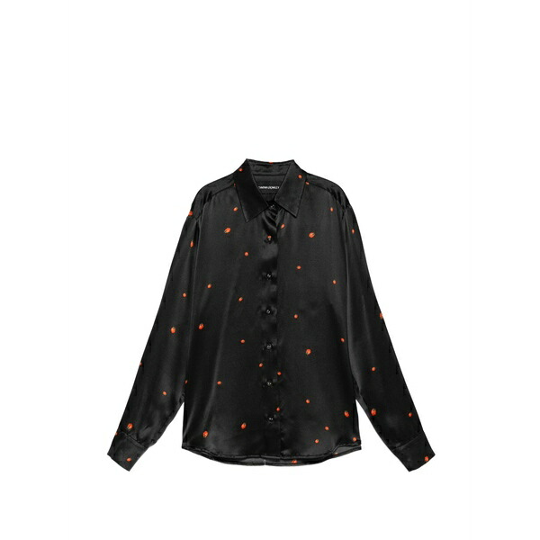 シンシアローレイ レディース シャツ トップス Ladybird-print blouse Black｜asty