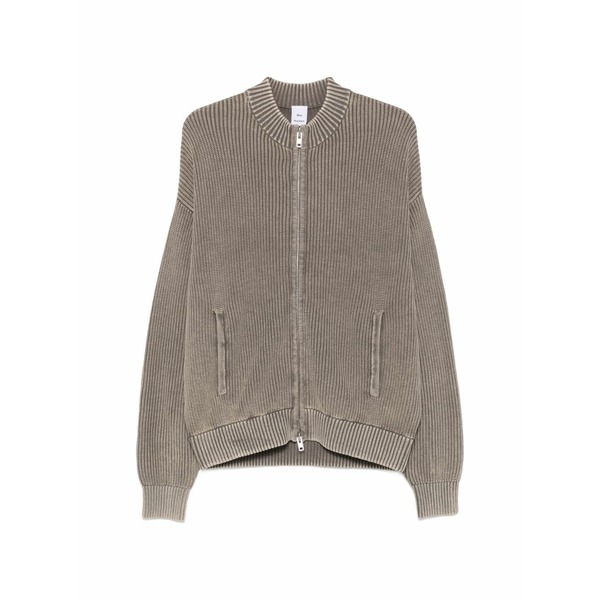 ウォンハンドレッド メンズ カーディガン アウター Bradley zip-up cardigan Neutrals|asty