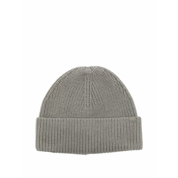 ポールアンドシャーク メンズ 帽子 アクセサリー Ribbed beanie Green｜asty