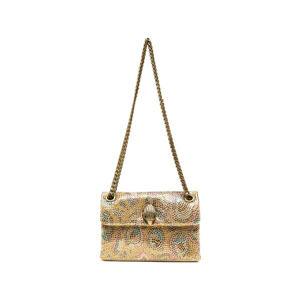 カートジェイガーロンドン レディース ショルダーバッグ バッグ Mini crystal-embellished crossbody bag Gold｜asty