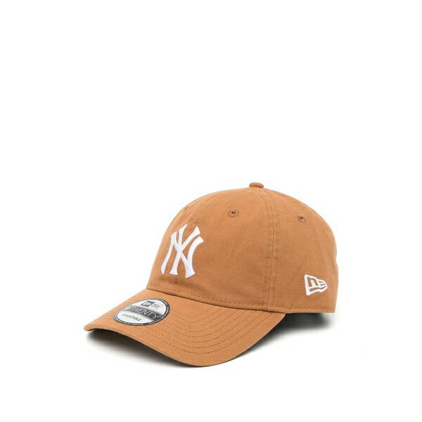 ニューエラ メンズ 帽子 アクセサリー 9twenty logo-embroidered baseball cap Neutrals｜asty