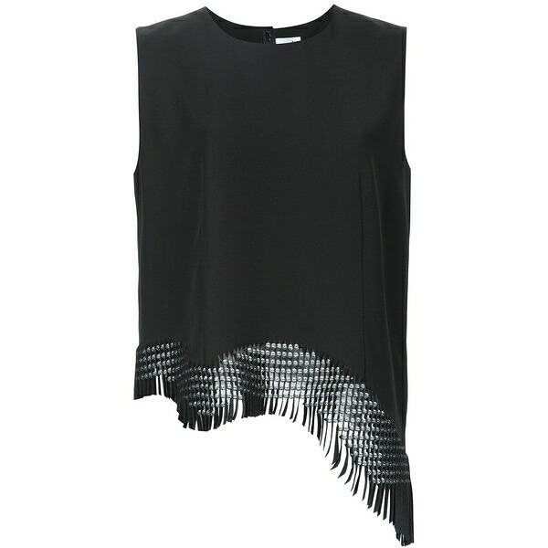 ノワール ケイ ニノミヤ レディース シャツ トップス Asymmetric blouse Black｜asty