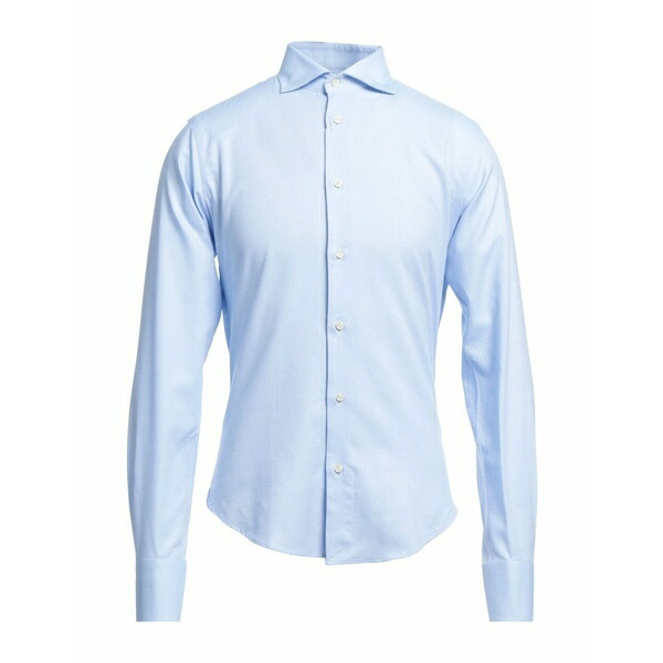 無料配達 ブライアン デールズ メンズ シャツ トップス Shirts Sky blue nrsports.com.br