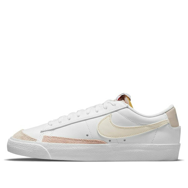 Nike ナイキ レディース スニーカー Pink/Blue 【(WMNS) Nike Blazer Low 77 Low-Top Sneakers White DC4769-108】  大きさ US_W_10.5