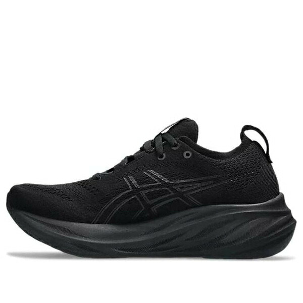 ASICS アシックス レディース スニーカー Black/Black 【(WMNS) ASICS Gel-Nimbus 26 Wide 'Triple Black' 1012B602-002】 サイズ US_6(23.0cm)|asty
