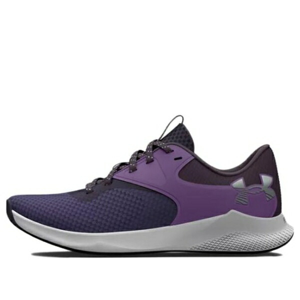 Under Armour アンダーアーマー レディース スニーカー PURPLE/WHITE 【(WMNS) Under Armour Charged Aurora 2 'Purple' 3025060-502】 サイズ US_6.5(23.5cm)|asty