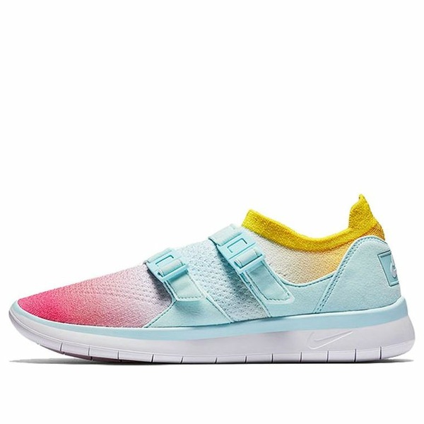 Nike ナイキ レディース スニーカー Red/Blue/Yellow 【(WMNS) Nike Air Sock Racer Ultra Flyknit \u0027Racer Pink Glacier Blue\u0027 896447-100】  大いさ US_7(24.0珊) スニーカー-レディース靴