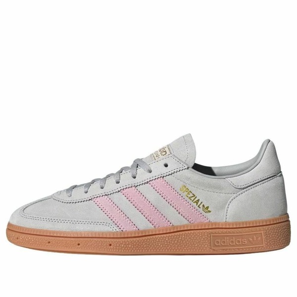 adidas アディダス レディース スニーカー Grey Two/Clear Pink/Gold Metalic 【(WMNS) adidas Handball Spezial 'Grey Two Clear Pink' JR3083】 サイズ US_9(26.0cm)|asty