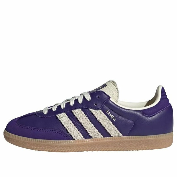 adidas アディダス レディース スニーカー Collegiate Purple/Cream White/Gum 3 【(WMNS) adidas Samba OG \u0027Collegiate Purple\u0027 JI2736】  大きさ US_7.5(24.5糎)