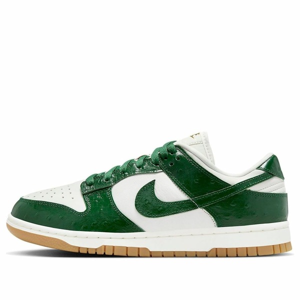 Nike ナイキ レディース スニーカー Phantom/Gorge Green/Sail/Metallic Gold 【(WMNS) Nike Dunk Low LX \u0027Gorge Green Ostrich\u0027 FJ2260-002】  大きさ US_5.5(22.5糎)