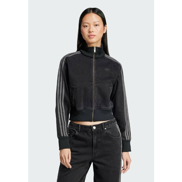 ★希少【adidas】Originals ラインストーン装飾デニムジャケット adidas ジャケット Gジャン デニム ラインストーン / アディダス
