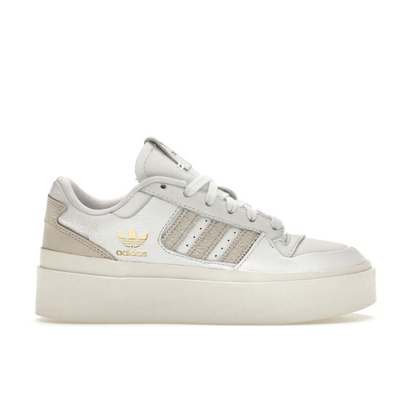 adidas アディダス レディース スニーカー  【adidas Forum Low Bonega Cloud White Orbit Grey (Women\u0027s)】  大きさ US_9.5(26.5糎) Cloud White/Orbit Grey/Off White