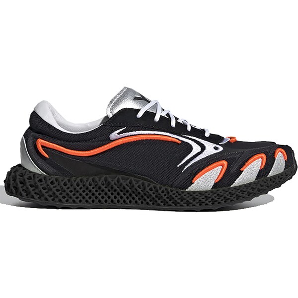 adidas アディダス メンズ スニーカー 【adidas Y-3 Runner 4D Black Orange】 サイズ US_8(26.0cm) Black/Solar Orange/Silver Metallic｜asty
