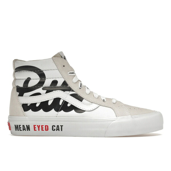 Vans バンズ メンズ スニーカー 【Vans UA Sk8-Hi Reissue VLT LX Patta Mean Eyed Cat White】 サイズ US_11(29.0cm) White/White｜asty