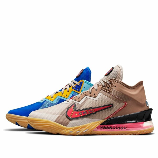 Nike ナイキ メンズ スニーカー 【Nike Space Jam x LeBron 18 Low EP 'Wile E. x Roadrunner' CV7564-401】 サイズ US_6.5(24.5cm)|asty